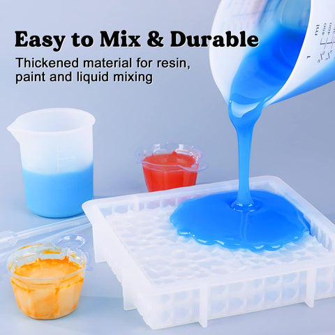 LET'S RESIN transfer pipettes aid precise resin transfer to molds.