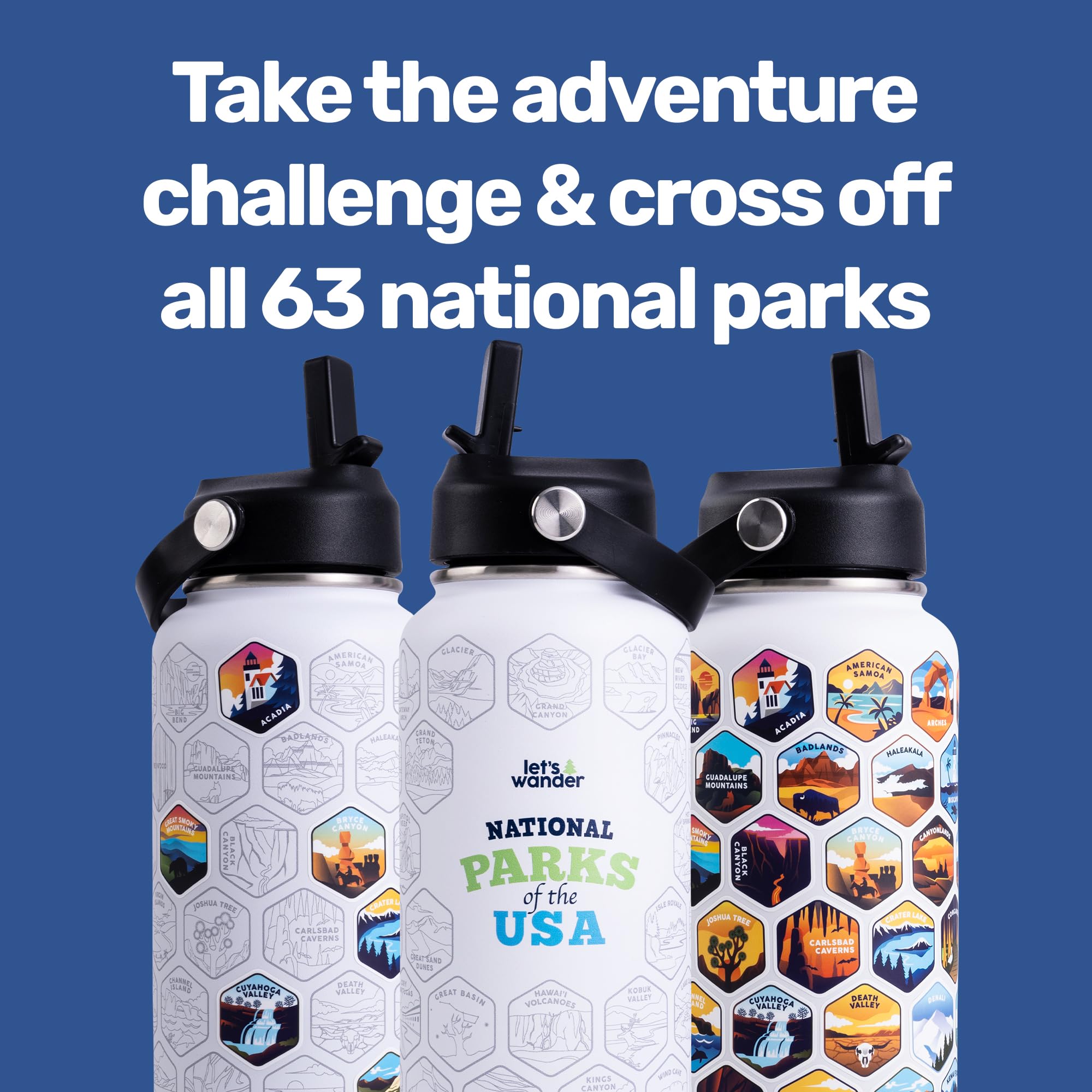 LET'S WANDER WanderShield insulation keeping drinks cold longer.
