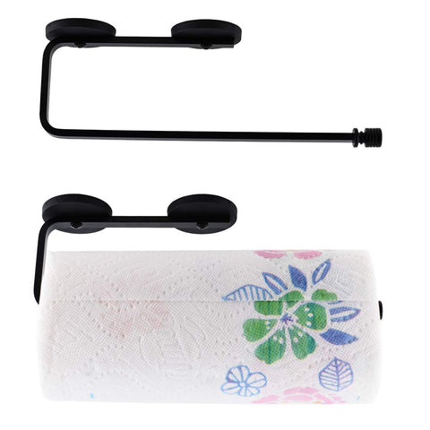 LEVOSHUA paper towel bar for stove keeps towels close at hand.