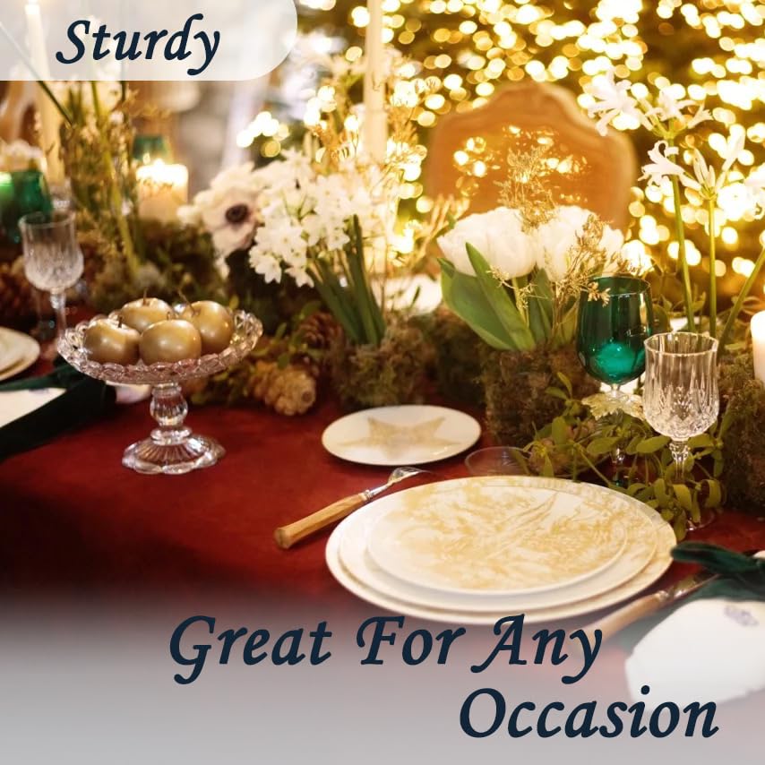 LEYIQU clear plastic wine glasses for holidays and events, versatile for wine, cocktails, and more.
