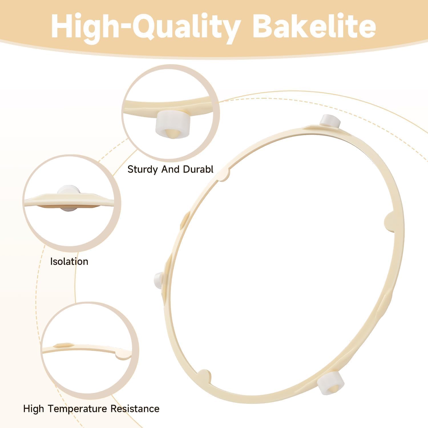 LEYURISE turntable ring compatibility fits Samsung and GE Frigidaire ovens