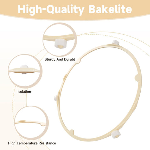 LEYURISE turntable ring compatibility fits Samsung and GE Frigidaire ovens