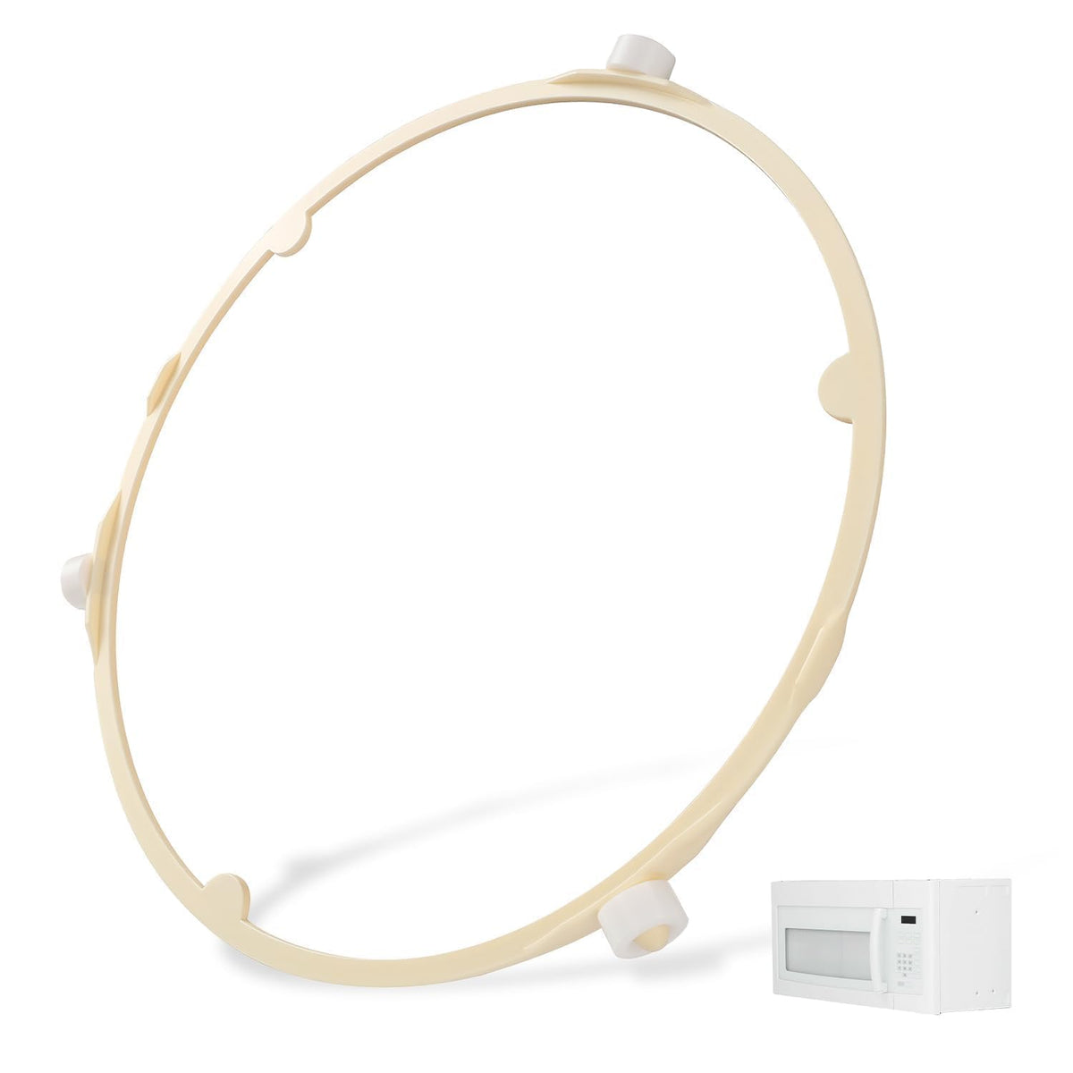LEYURISE microwave turntable ring 8-5 inch restores smooth rotation for even heating