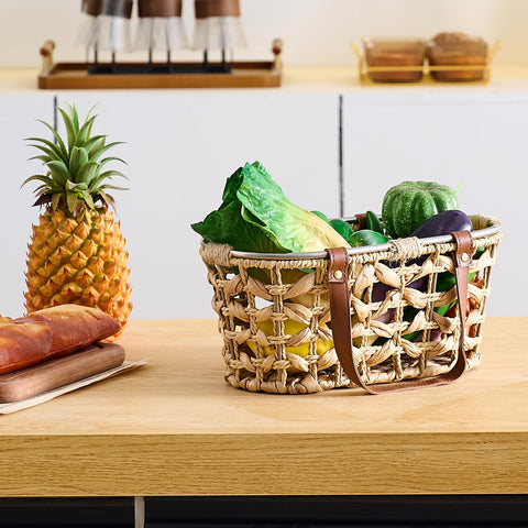 LGENHOOM bread and vegetable basket for kitchen storage