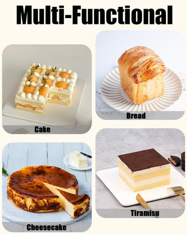 LGQUK oven-safe pans withstand wide temp range for roasting and baking.