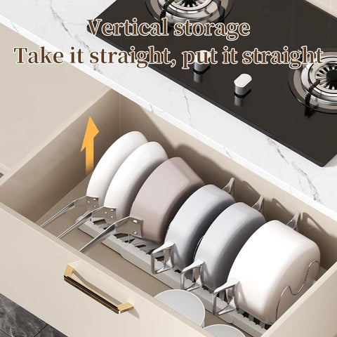 Lhieiayh extendable rack reaches up to 22.4 inches for tight spaces.