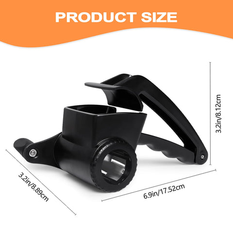 LHS Cheese Grater Ergonomic Grip ensures comfortable use during prep.