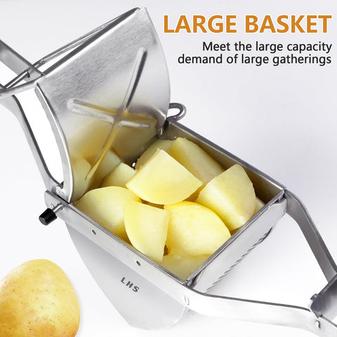 LHS dishwasher-safe ricer simplifies post-prep cleanup for busy kitchens.