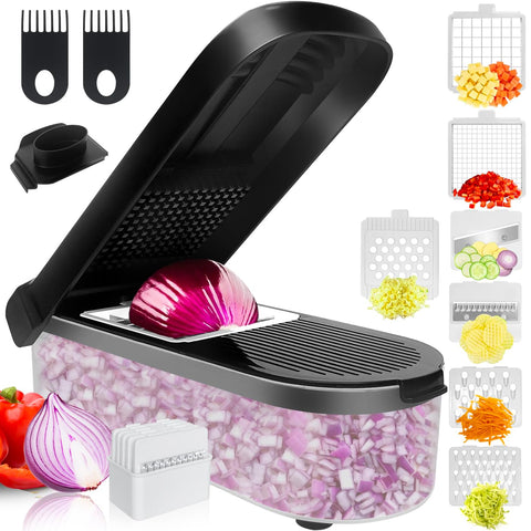 LHS Multifunctional Food Chopper with 10-in-1 versatility for quick meal prep.