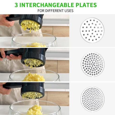 LHS Potato Ricer used for baby food applications and soft vegetables