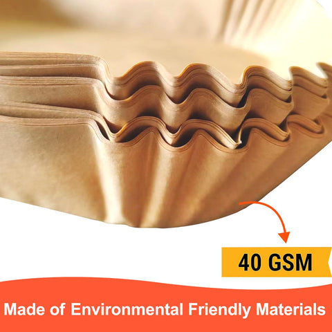 LHSHAD heat-resistant parchment liners protect foods up to 450°F.