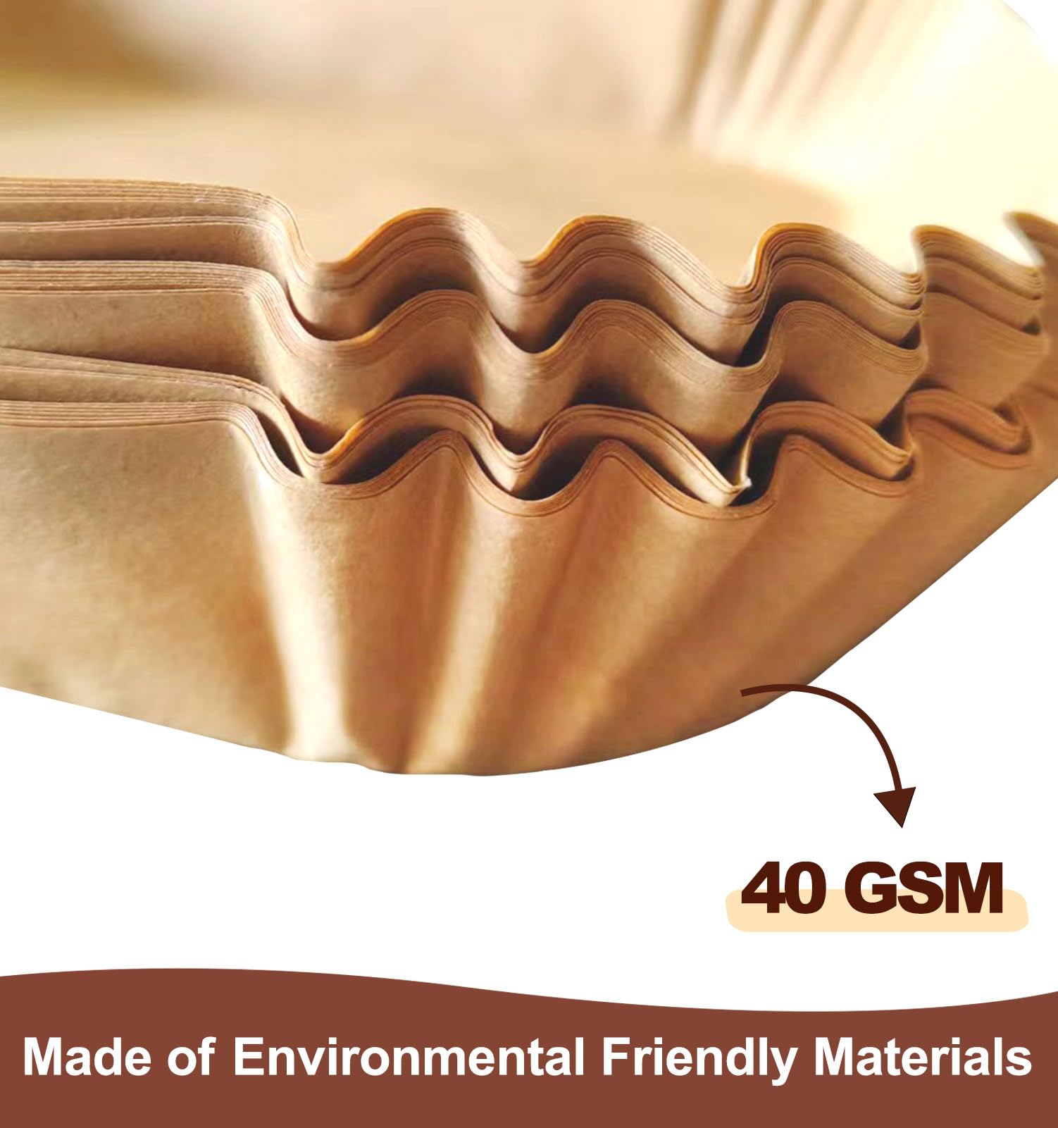 LHSHAD unbleached pulp liners are eco-friendly and food-grade.