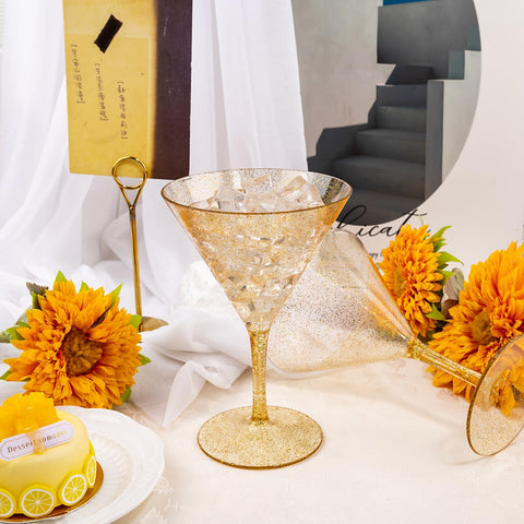 Liacere 11oz plastic goblets offer easy cleanup and versatile use.