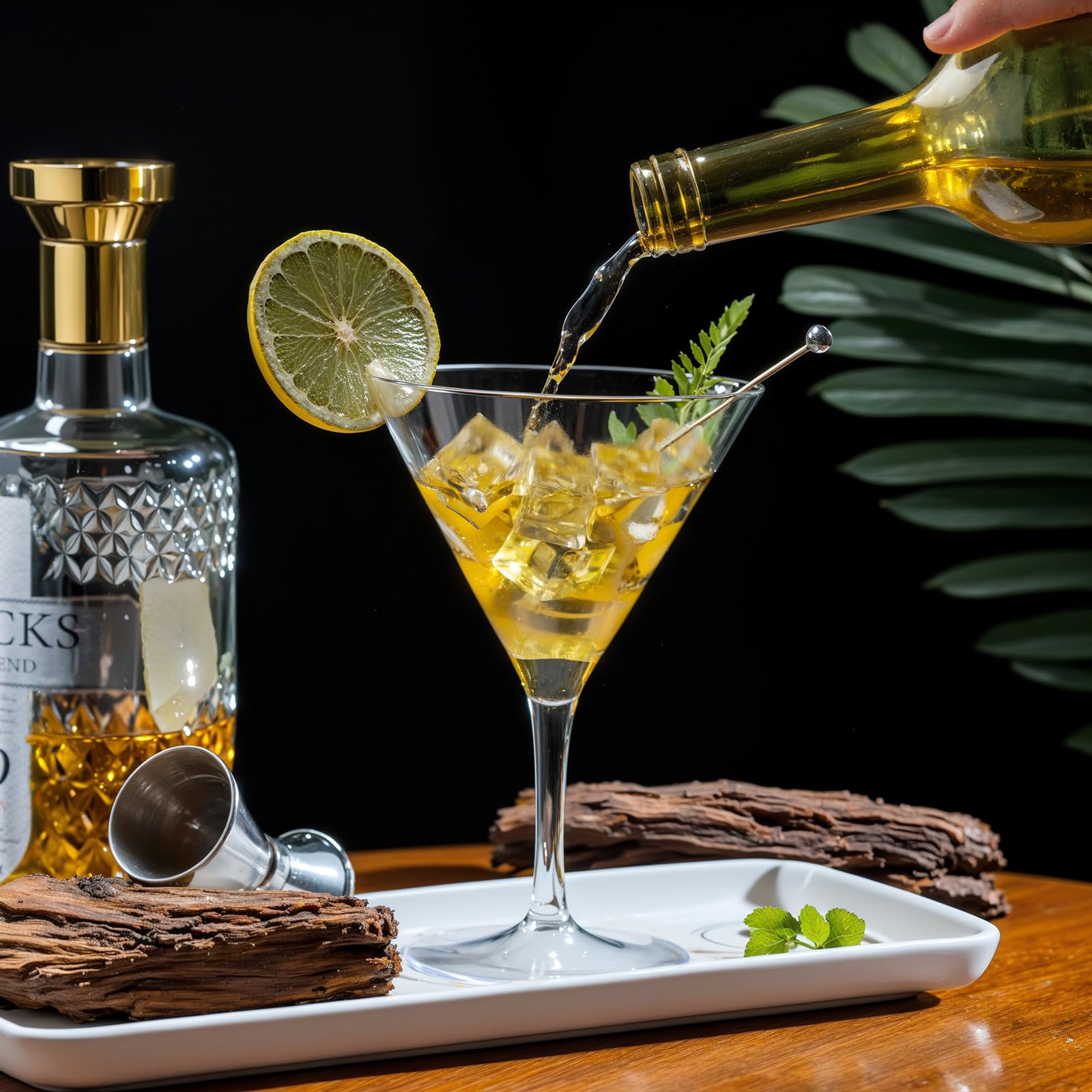 Liacere durable reusable cocktails glasses for quick setup and easy storage.