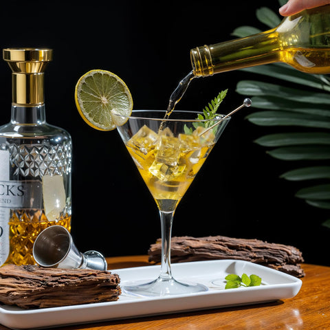 Liacere durable reusable cocktails glasses for quick setup and easy storage.