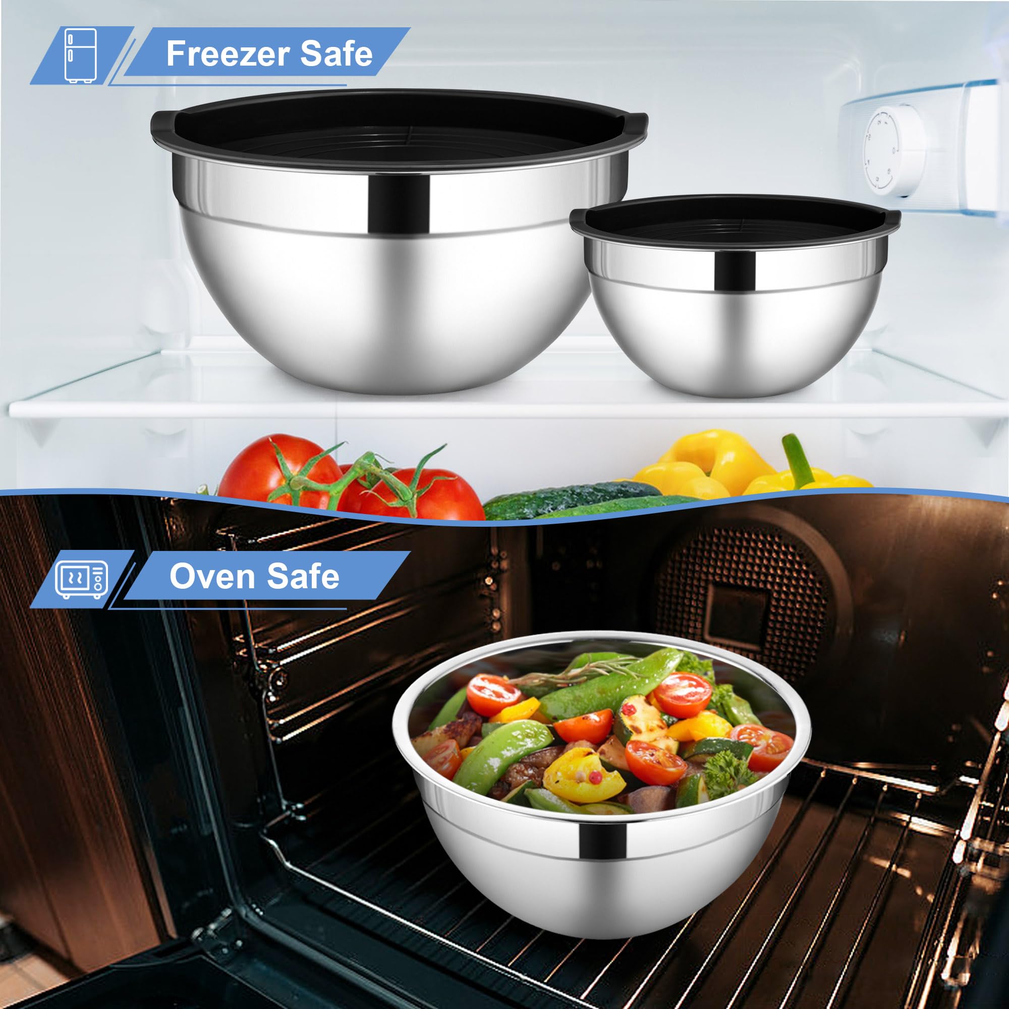 LIANYU 1qt bowl great for sauces, dips, and small prep jobs.
