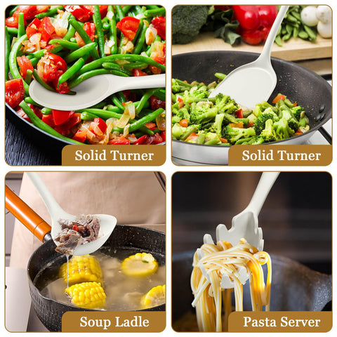 LIANYU silicone soup ladle great for soups and gravies