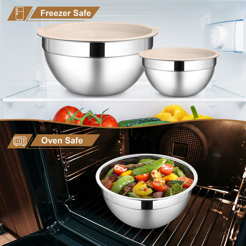 LIANYU khaki finish resists fingerprints in busy kitchens.