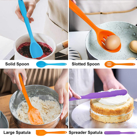 LIANYU one-piece molding utensils prevent gaps and simplify cleaning