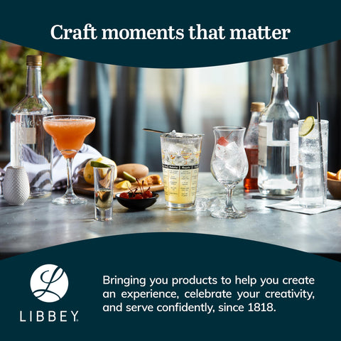 Libbey 917CD 12-piece rocks glasses set ready for every table