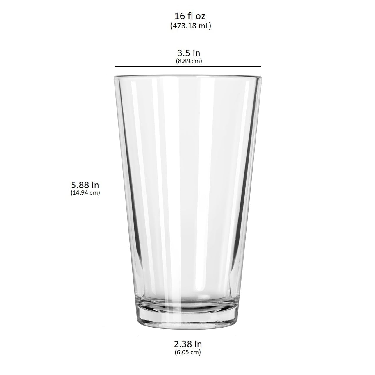 Libbey Bar Essentials tumbler 16 oz dishwasher-safe feature highlights easy cleanup after parties.