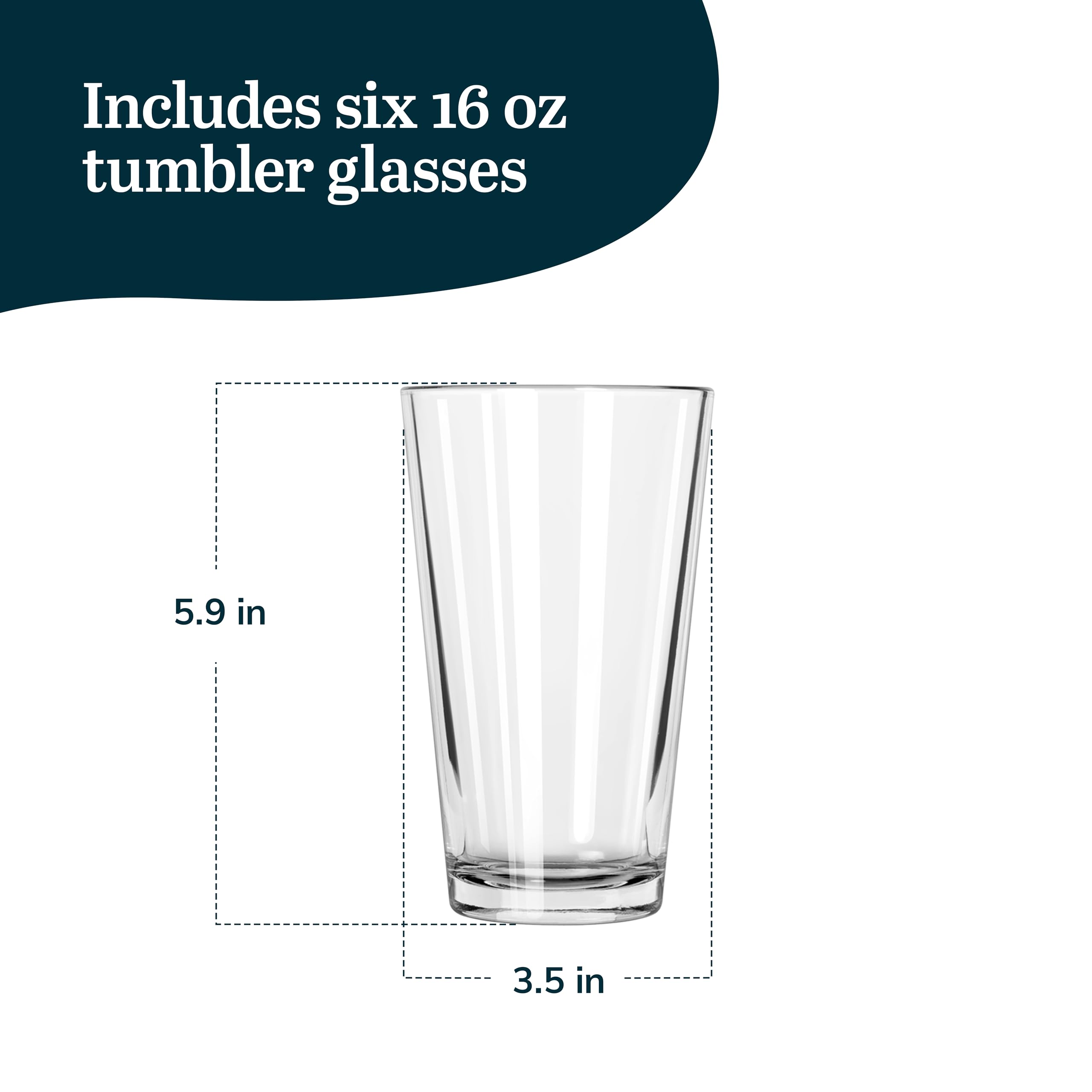 Libbey Bar Essentials tumbler 16 oz pour shot demonstrates smooth pouring for cocktails.
