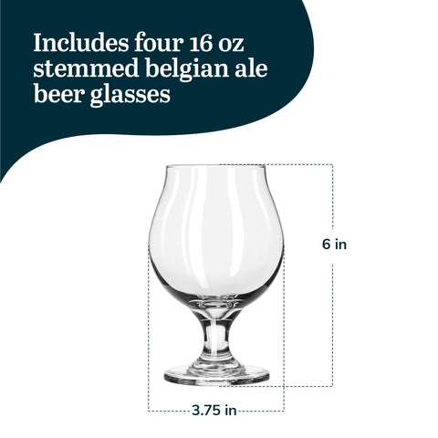 Libbey Craft Brews aroma-enhancing glass for savoring beer aroma.