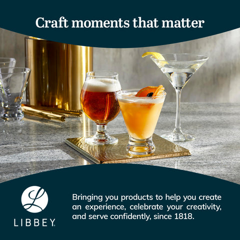 Libbey entertaining set boosts presentations at dinner parties