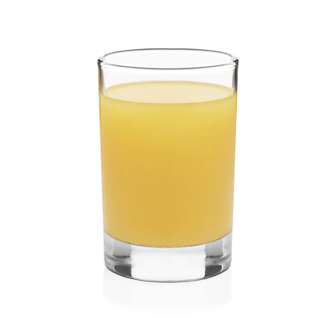 Libbey heavy-base juice glass displaying stability for everyday pours
