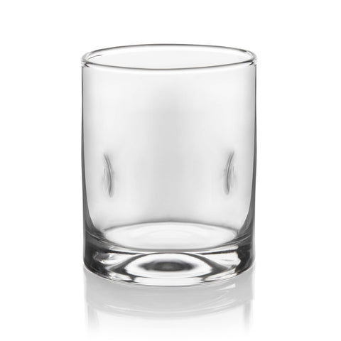 Libbey Impressions rocks glasses with weighted base offer stable pours.