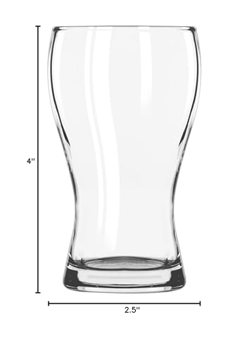 Libbey Mini Pub Glass 5oz set of four, durable and comfortable for casual or professional service.