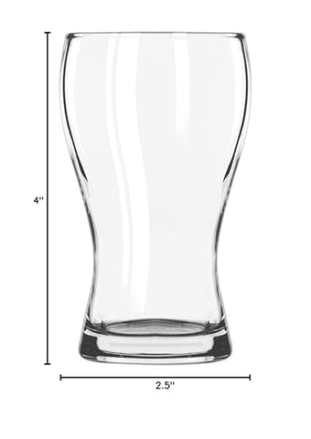 Libbey Mini Pub Glass 5oz set of four, durable and comfortable for casual or professional service.