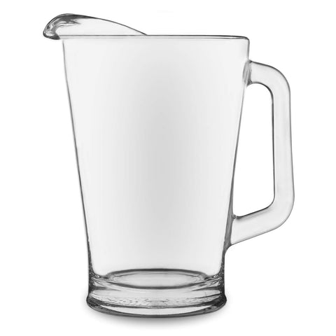 Libbey pitcher for water refill and quick servings.