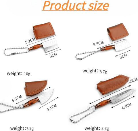 Liberal Brightdeer mini pocket knife with walnut handle for comfortable grip.