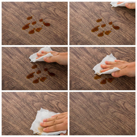 LIBERECOO waterproof, stain-resistant cloth protects tables during gatherings.