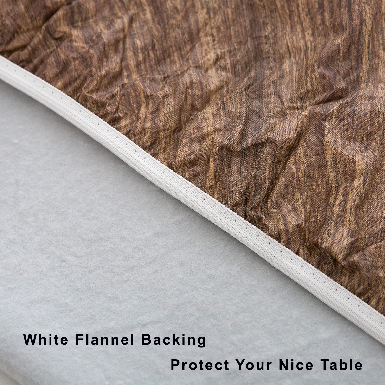 LIBERECOO table cover enhances meals with stylish options like marble and wood.