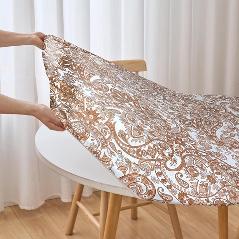 LIBERECOO waterproof vinyl top resists spills for quick, effortless cleanup.