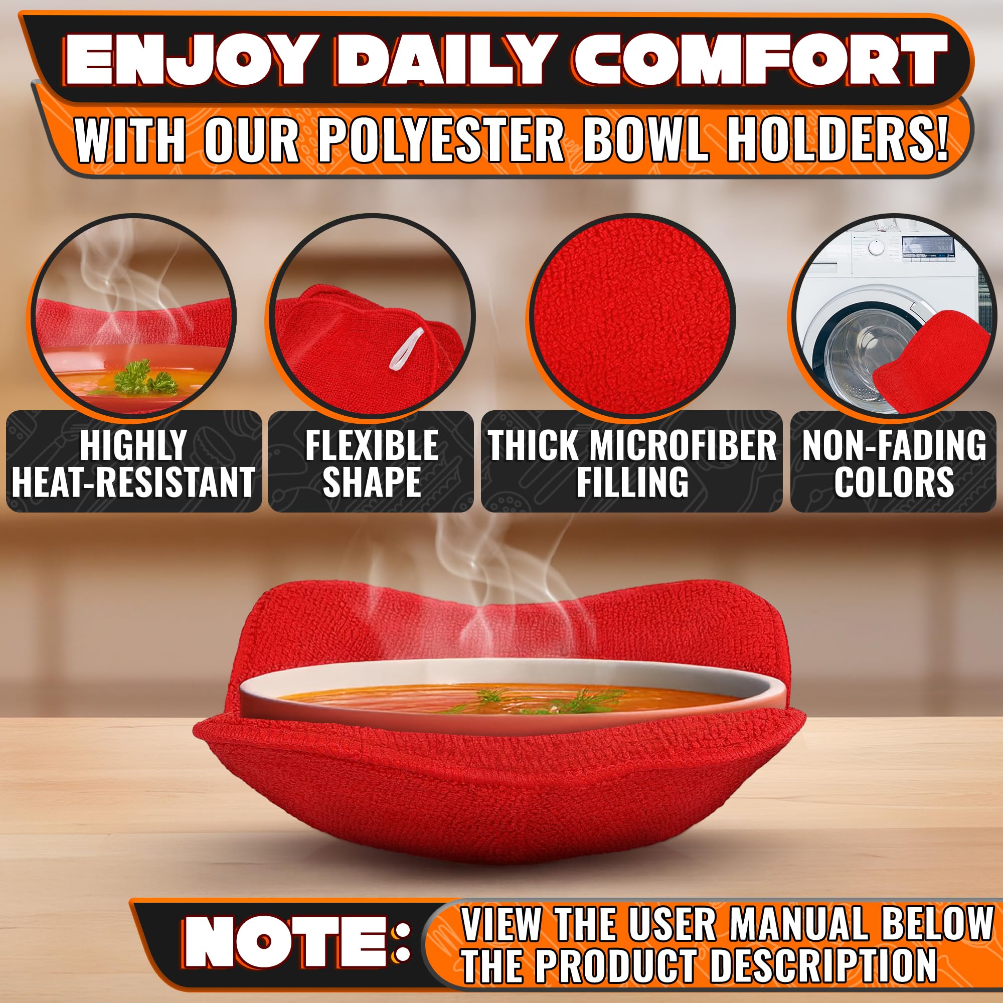 LIBERHAUS close-up shows soft microfiber heat-insulating fabric.
