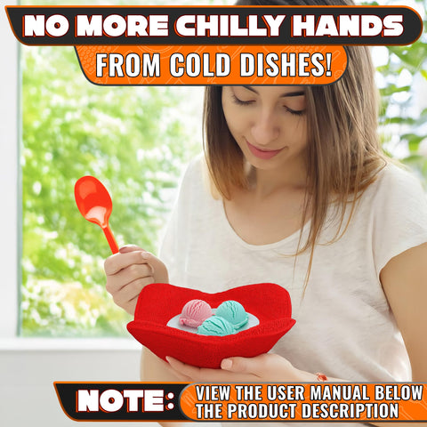 LIBERHAUS dual-use as potholder for hot dishes.