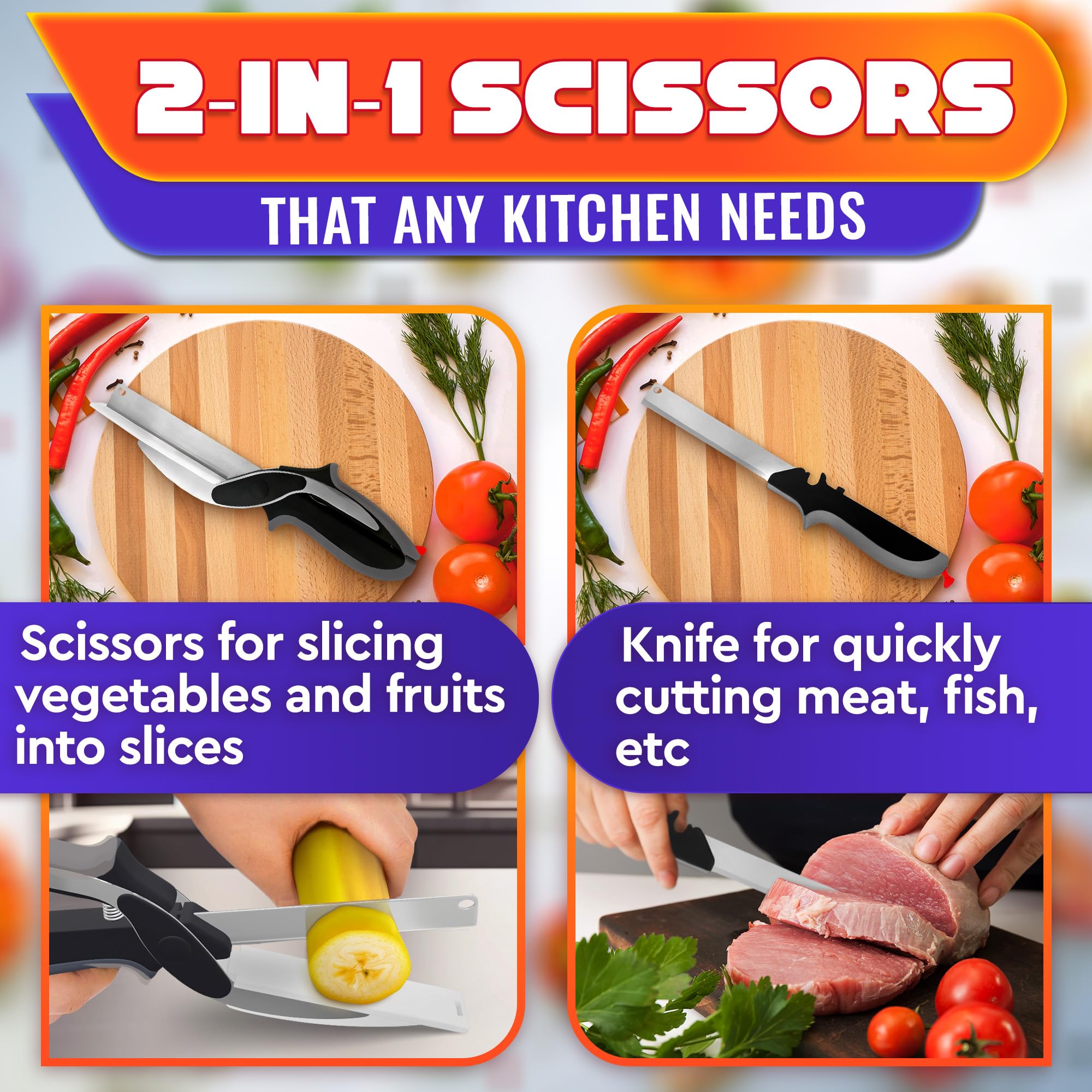 LIBERHAUS ergonomic grip supports left or right-handed use for comfortable prep.