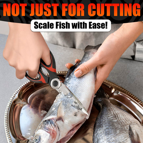 LIBERHAUS easy-grip scissors ideal for daily kitchen prep