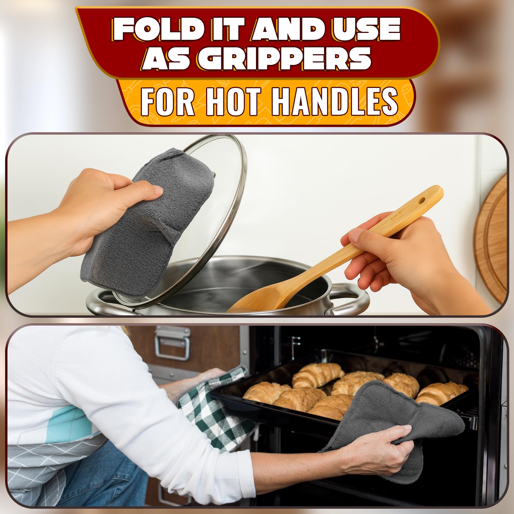 Liberhaus bowl cozy fits bowls up to 6.5 inches for versatile use