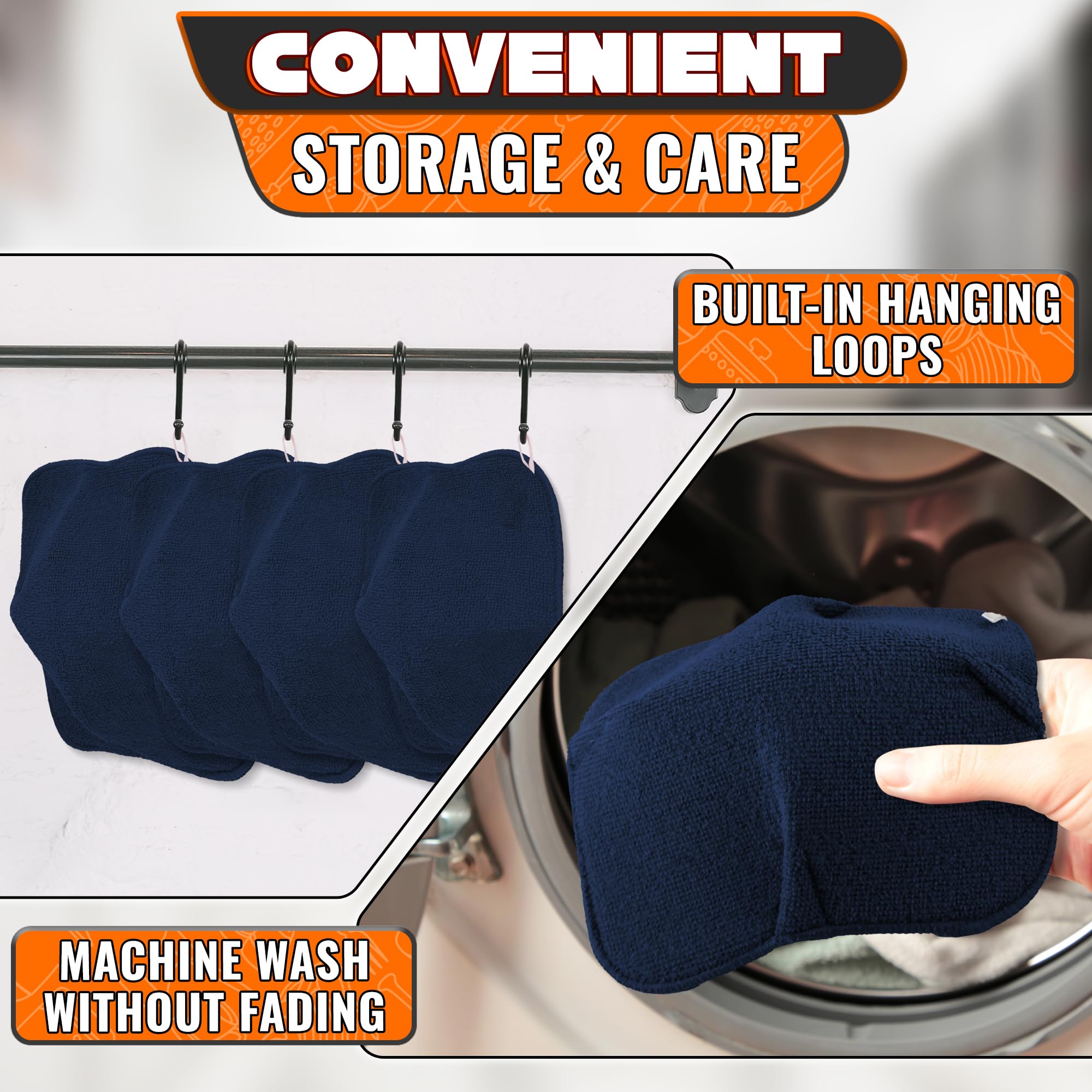 LIBERHAUS microwave safe caddy keeps hot bowls steady and reduces spills.