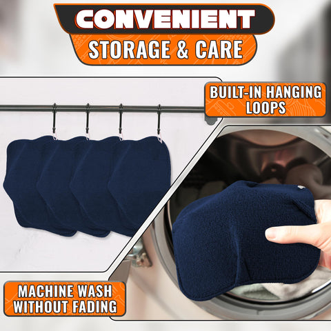 LIBERHAUS microwave safe caddy keeps hot bowls steady and reduces spills.
