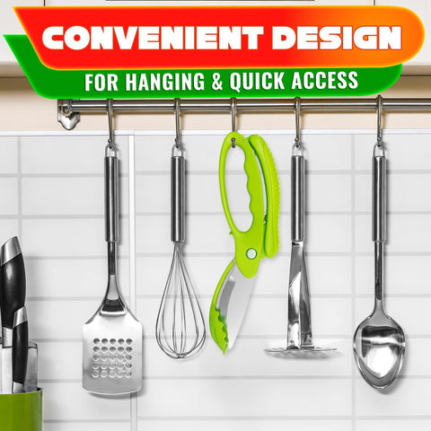 LIBERHAUS salad scissors quick-clean easy-chop in everyday prep.
