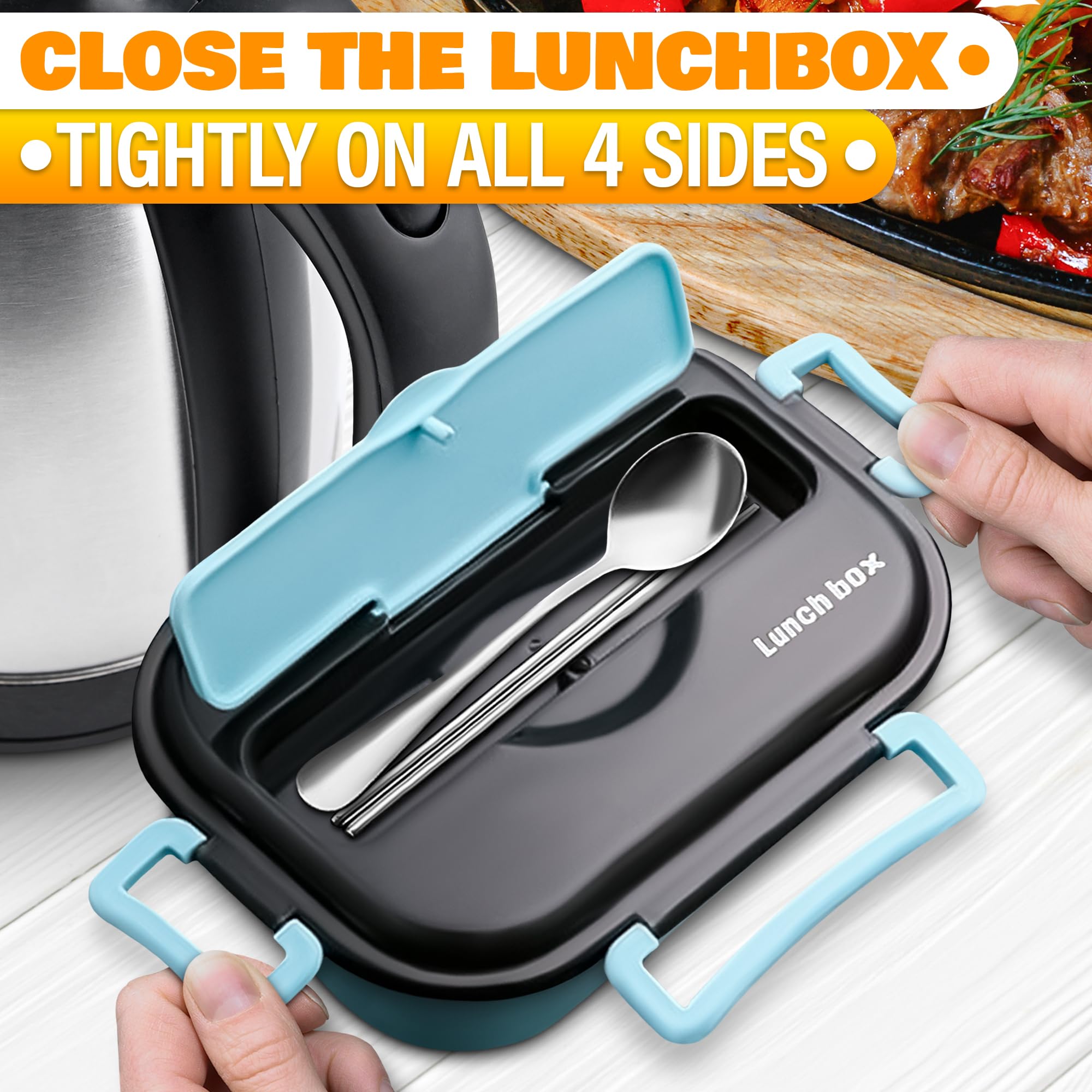 LIBERHAUS Tiffin is dishwasher-safe for quick cleanup after use