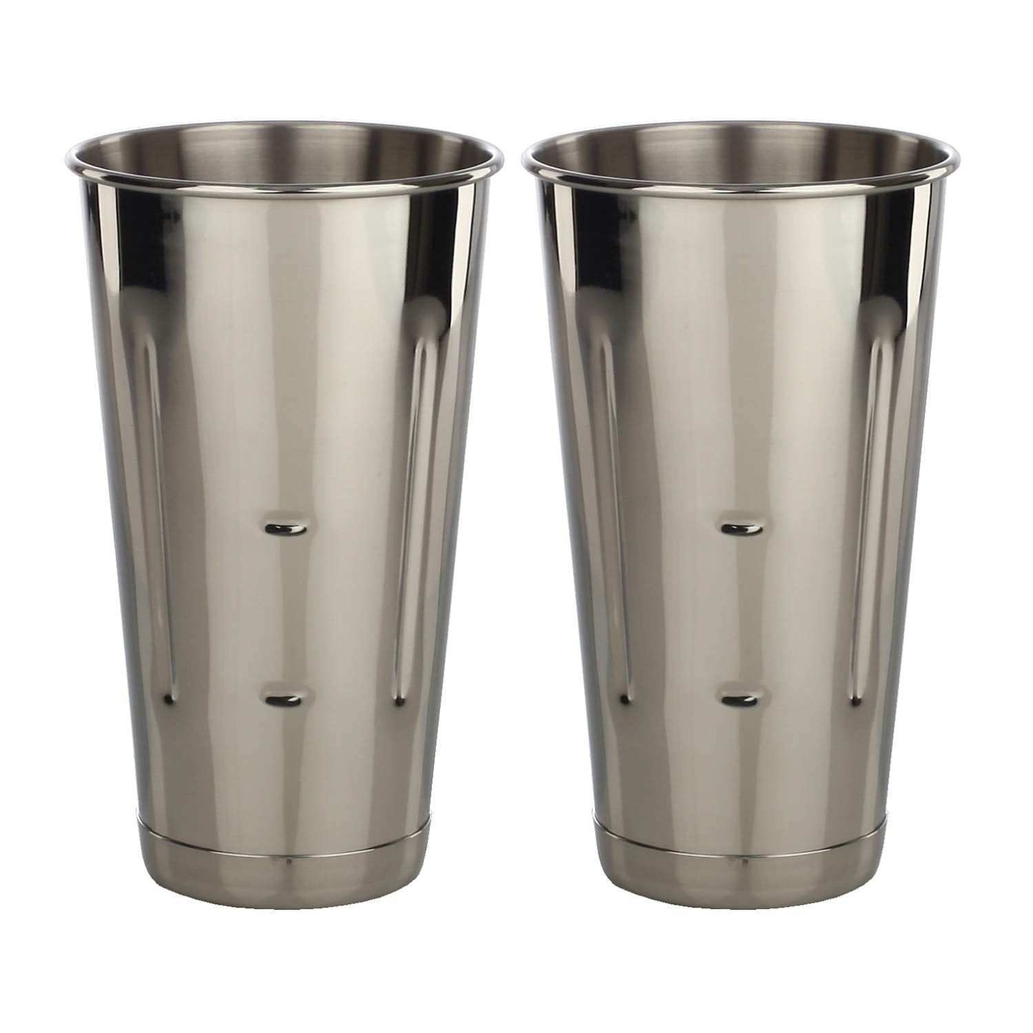 Libertyware notched malt milkshake cup fits stand mixers, 30 oz
