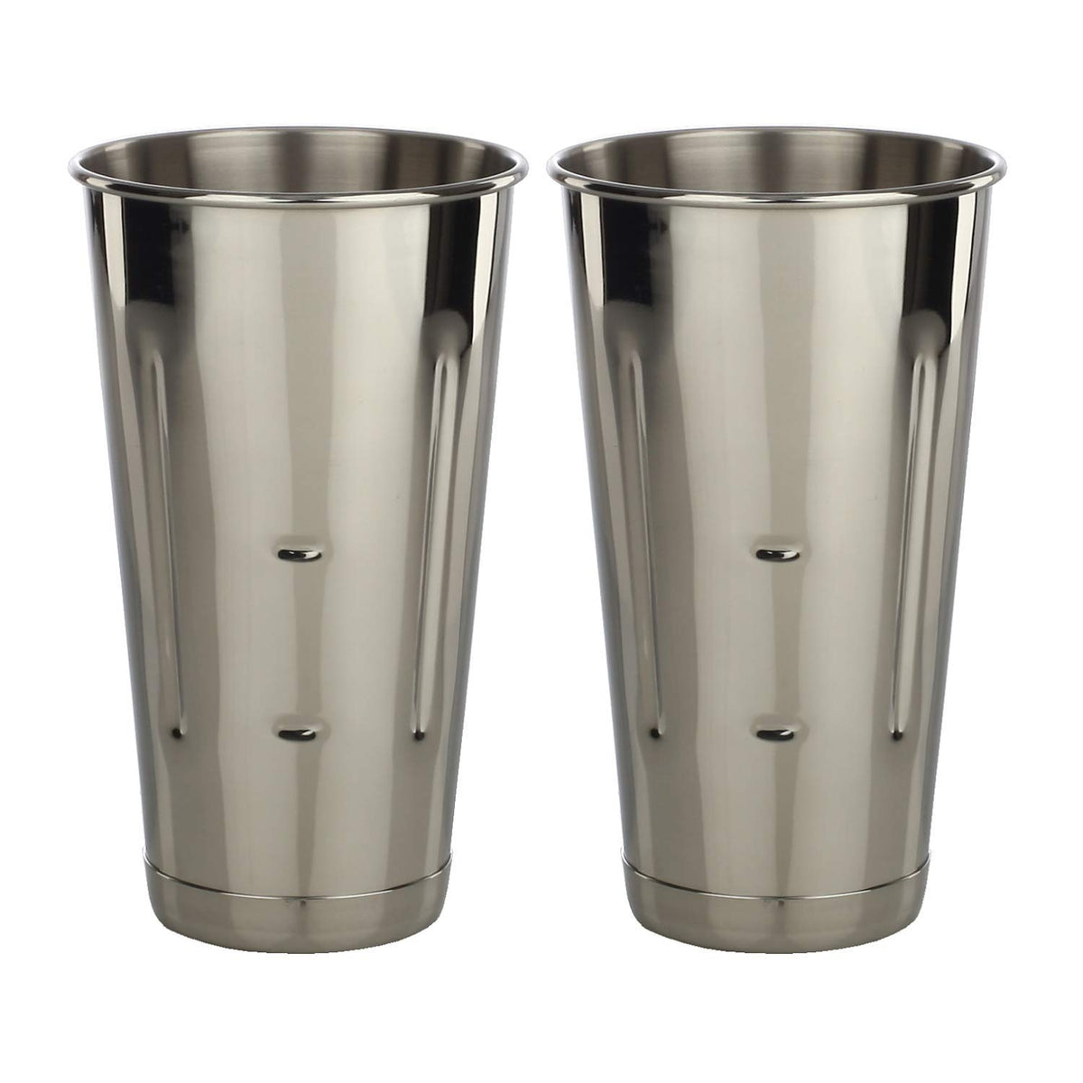 Libertyware notched malt milkshake cup fits stand mixers, 30 oz