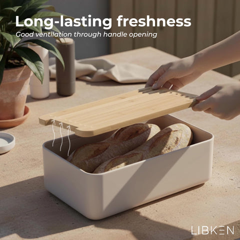 LIBKEN interior steel bin highlighting long-lasting durability