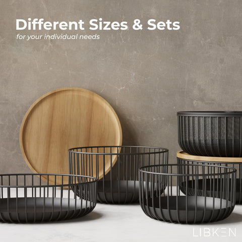 LIBKEN durable, space-saving design fits any kitchen corner.